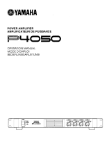 Yamaha P4050 Le manuel du propriétaire
