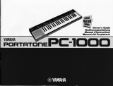 Yamaha PC-1000 Le manuel du propriétaire