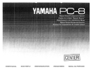 Yamaha PC-8 Le manuel du propriétaire