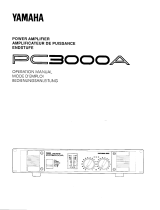 Yamaha PC3000A Le manuel du propriétaire