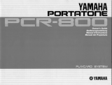 Yamaha PCR-800 Le manuel du propriétaire