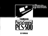 Yamaha PCS-500 Le manuel du propriétaire