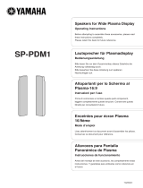 Yamaha SP-PDM1 Le manuel du propriétaire