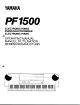 Yamaha PF-1500 Le manuel du propriétaire