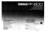 Yamaha PF-800 Le manuel du propriétaire