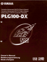 Yamaha PLG100-DX Manuel utilisateur