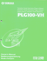 Yamaha PLG100 Manuel utilisateur
