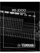 Yamaha PM-2000 Le manuel du propriétaire