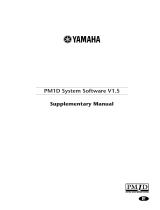 Yamaha V1 Manuel utilisateur