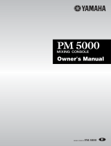 Yamaha PM5000 Le manuel du propriétaire