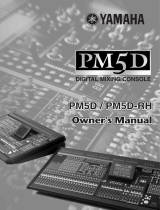 Yamaha PM5D/PM5D-RH Le manuel du propriétaire