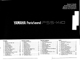 Yamaha PSS-140 Le manuel du propriétaire