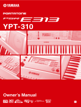 Yamaha YPT-310 Manuel utilisateur