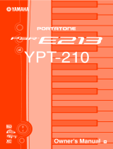 Yamaha Portatone YPT-210 Le manuel du propriétaire