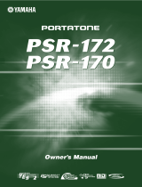 Yamaha PSR-170 Manuel utilisateur