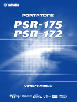 Yamaha PSR - 172 Manuel utilisateur