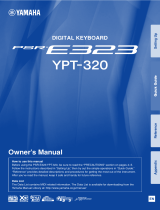 Yamaha YPT-320 Le manuel du propriétaire