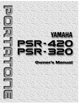 Yamaha PSR-420 Le manuel du propriétaire