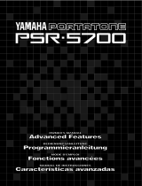 Yamaha psr-5700 Le manuel du propriétaire