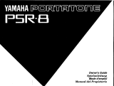 Yamaha PSR-8 Le manuel du propriétaire
