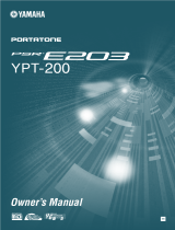 Yamaha YPT-200 Manuel utilisateur