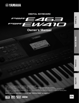 Yamaha PSR-EW410 Le manuel du propriétaire