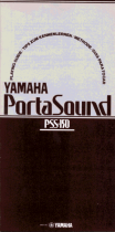 Yamaha PSS-150 Le manuel du propriétaire