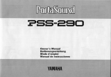 Yamaha PSS-290 Manuel utilisateur