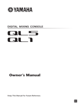 Yamaha QL1 Le manuel du propriétaire