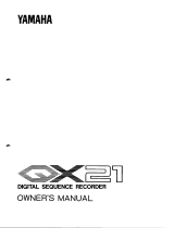 Yamaha QX21 Le manuel du propriétaire
