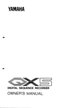 Yamaha QX5 Le manuel du propriétaire