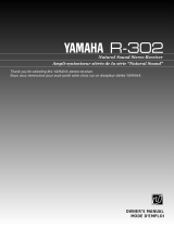 Yamaha R-302 Manuel utilisateur