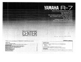 Yamaha R-7 Le manuel du propriétaire