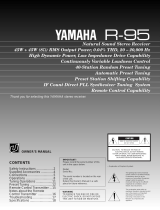 Yamaha R-95 Le manuel du propriétaire