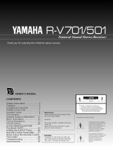 Yamaha R-V501 Manuel utilisateur