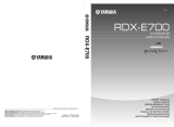 Yamaha RDX-E700 Le manuel du propriétaire