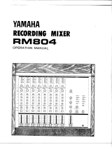 Yamaha RM804 Le manuel du propriétaire
