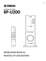 Yamaha RP-U200 Manuel utilisateur