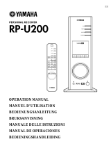 Yamaha RP-U200 Le manuel du propriétaire