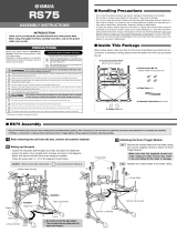 Yamaha RS-75 Assembly Instructions