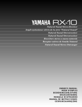 Yamaha RX-10 Le manuel du propriétaire