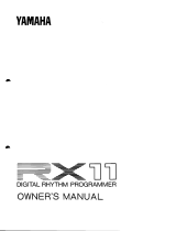Yamaha RX11 Le manuel du propriétaire