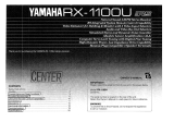 Yamaha RX-1100U Le manuel du propriétaire