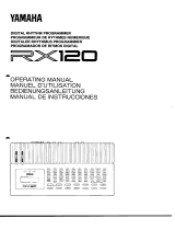 Yamaha RX-120 Le manuel du propriétaire