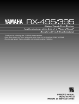Yamaha RX-395 Manuel utilisateur