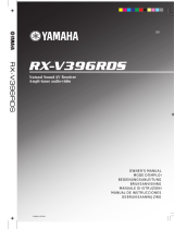 Yamaha RX-396RDS/396 Manuel utilisateur