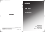 Yamaha RX-397 Le manuel du propriétaire