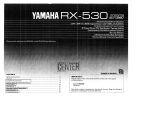 Yamaha RX-530 Le manuel du propriétaire