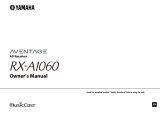Yamaha RX-A1060 Le manuel du propriétaire