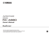 Yamaha RX-A680 Le manuel du propriétaire